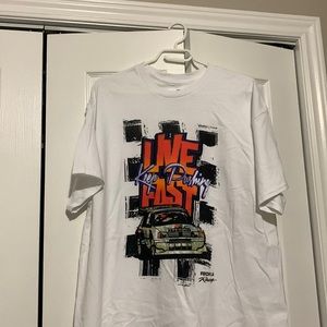 Franchise LA White Race-car Tee size xl